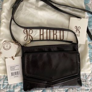 NWT HOBO Amble Small Crossbody Purse Black